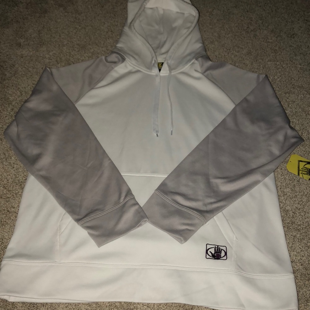 White Pullover Hoodie